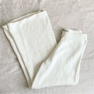 St agni wide leg knit Cream Knit Pants